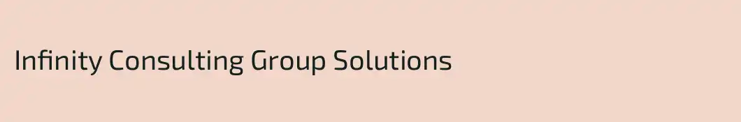 Infinity Consulting Group Solutions